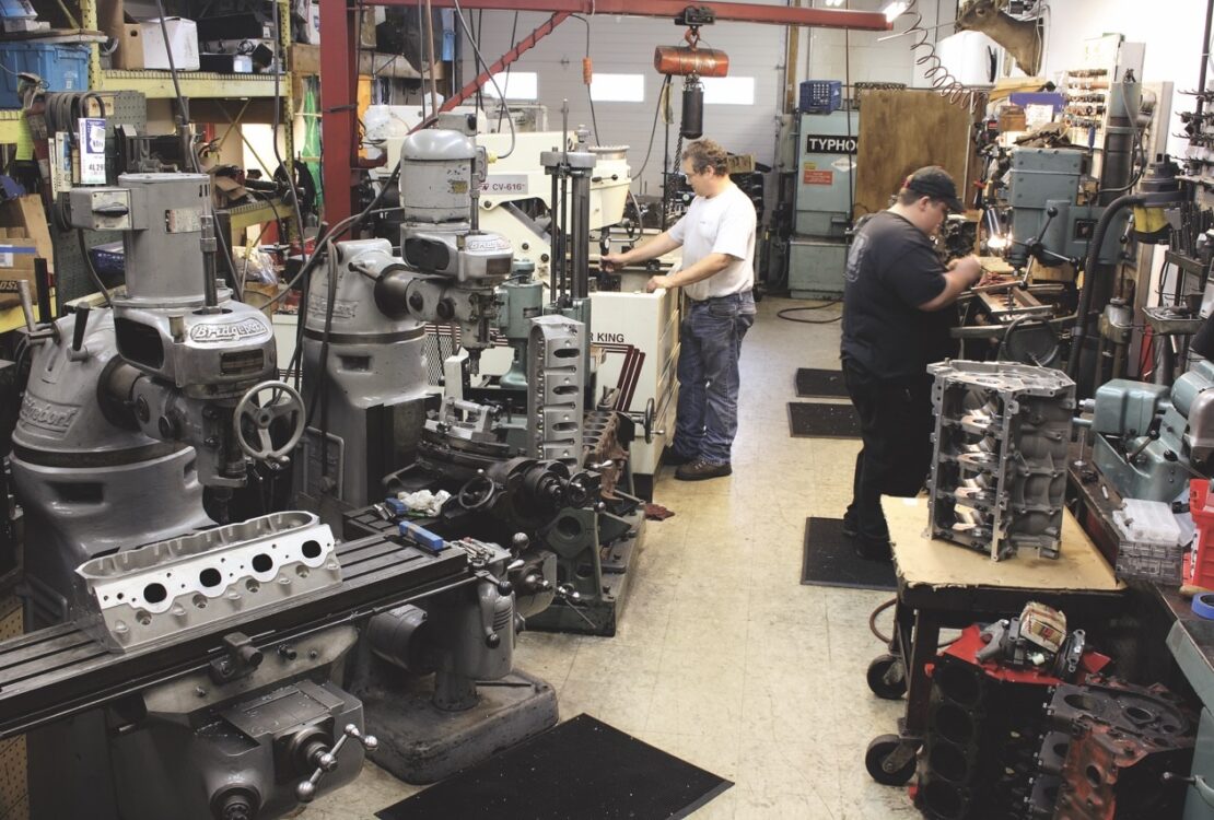 Machine Shops Restore Damaged